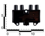 Котушка запалювання CHEVROLET AVEO 1.5, 1.6, LACETTI 1.8, CAPTIVA 2.4 (3-х конт.)