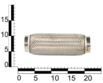 Гофра 45х200 Interlock, ВАЗ, Daewoo Lanos 1.4, Matiz, Hyundai; Kia - (посилена)