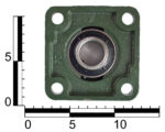 Підшипник у корпусі UCF 205 (фланцевий)