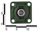 Підшипник у корпусі UCF 204 (фланцевий)