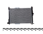 Радіатор DAEWOO Lanos 1.5 МТ SOHC (-AC)