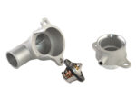 Термостат Daewoo Lanos 1.6 16V, Nexia 1.4, Chevrolet Aveo 1.6 16V металевий корпус
